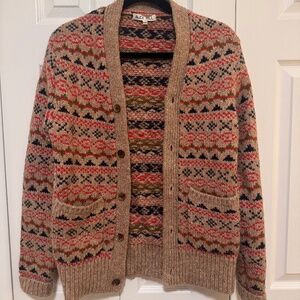 Alex Mill Fair Isle Cardigan Sweater